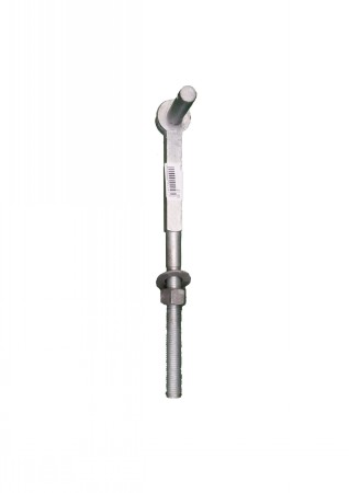 13" Hook to Bolt Galv